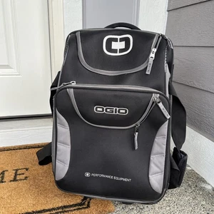 OGIO Performance Equipment Black Rolling Wheeled Travel Gear Suitcase Luggage - Picture 1 of 13