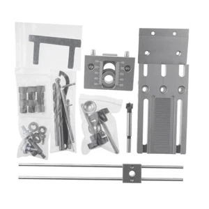 Herramienta de carpintería hágalo usted mismo accesorio de perforación de madera localizador de orificios 3 en 1 localizador de orificios - Imagen 1 de 7