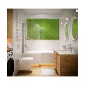 Duschabtrennung Badewannenaufsatz Badewanne Badewannenfaltwand 130 x 76 cm ! - Bild 1 von 5