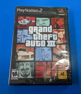 Grand Theft Auto III GTA III 3 PlayStation 2 PS2 New And Sealed - Picture 1 of 3