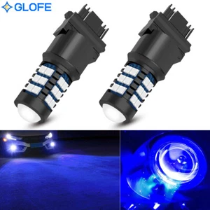 2Pcs 3156 3157 LED Bulbs 10000K Blue Bright 3030 Chips Turn Signal DRL Lights - Picture 1 of 8
