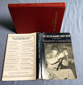 HE'S IN THE MARINE CORPS NOW BYJOSEF ISRAELS II 1943 HC/DJ - Picture 1 of 7