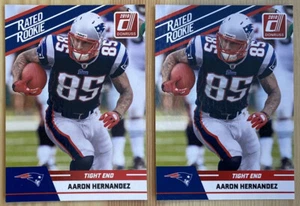 2010 Donruss Rated Rookies #1 Aaron Hernandez RC (Menge 2) - Bild 1 von 1