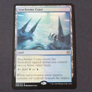 Seachrome Coast FOIL 258 MTG Phyrexia: All Will Be One (ONE) Rare NM - Bild 1 von 2