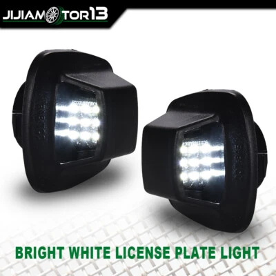 Подходит для 1997-2011 Dodge Dakota пикап полный светодиодный белый номерной знак лампа 2 X - Изображение 1 из 4