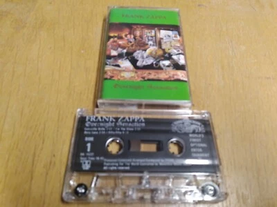 Frank Zappa ‎– Overnight Sensation (US, 1989, Reissue, Barking Pumpkin) Cassette - Image 1 of 2