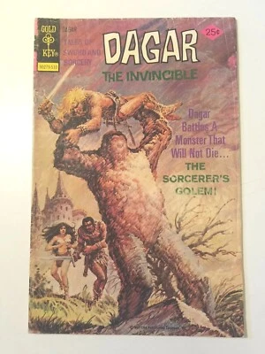 Cómics de Dagar The Invincible #13 Gold Key 1975 en muy buen estado/buen estado 5,0  Foto 1 de 4