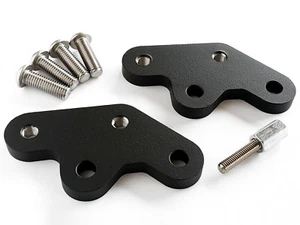 Riser Plates Rearsets - Kawasaki Ninja 2004 - 2005 ZX10R ZX 10R ZX1000R 04 05 - Foto 1 di 5