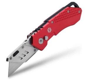 FC Folding Pocket Utility Knife Heavy Duty Box Cutter With Quick Change Blades - Picture 1 of 7