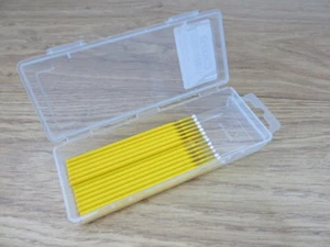 EXPO A45811 PK.20 Microbrush Amarillo Fino Mini Brochas para Pintar/Aplicadores - Picture 1 of 2