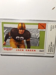 1955 Topps Jack Green #53 Rookie ASA 7PQ NMM - Bild 1 von 2