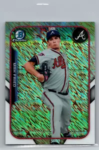 Max Fried 2015 Bowman Farm's Finest Chrome Mini Shimmer FFM-MF Atlanta Braves - Bild 1 von 2