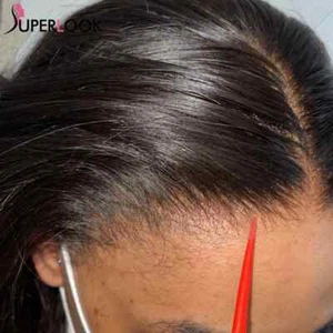 13x4 Glueless Wig Human Hair Wigs For Women Lace Front Wigs Bleached Knots - Imagen 1 de 12