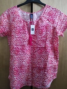 GAP Cotton Boho Tassel Top Shirt S Size NEW Tags - Picture 1 of 3