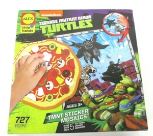 Nickelodeon Teenage Mutant Ninja Turtles Sticker Mosaics Kit- 727 pcs. -NEW - Picture 1 of 5