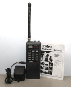 Scanner portatile Uniden Bearcat 10 canali BC55XLT con cavo alimentazione TESTATO funziona - Foto 1 di 8