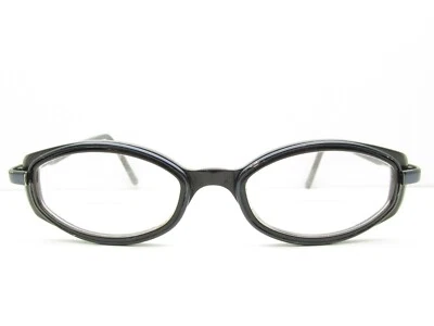 MAUI JIM SPORT OVAL EYEGLASSES FRAMES black blue eyewear ~47-18-140 98404 - Image 1 of 4