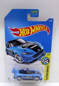 Hot Wheels Speed Graphics Azul '15 Mazda MX-5 Miata Eibach Racing - Imagen 1 de 6