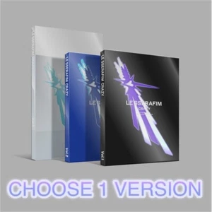 In Stock! LE SSERAFIM 4th Mini Album [CRAZY] CHOOSE 1 VER. K-pop Sealed NEW - Picture 1 of 2