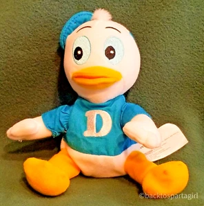 Donald Duck Dewey Duck 6" Nephew Disney World Plush Bean Bag Stuffed - Picture 1 of 11