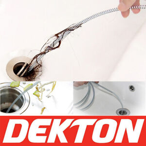 Spring Sink & Drain Unblocker Cleaner Spring Wire Waste Pipe Sink Cleaner Snake 