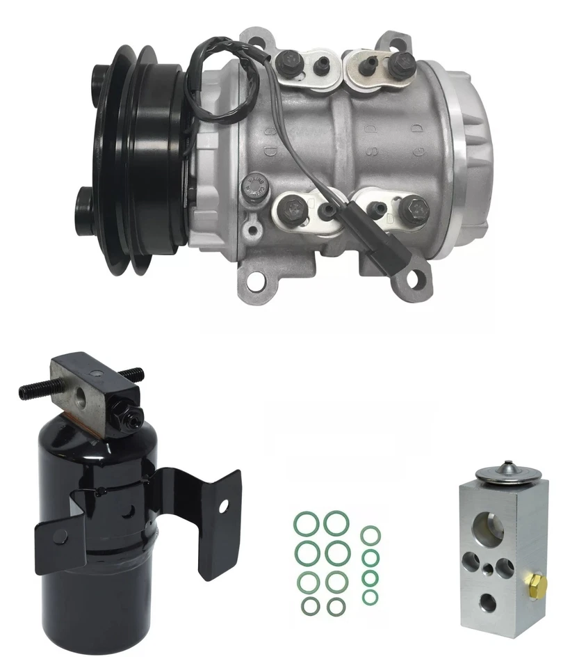 RYC Remanufactured AC Compressor Kit EG100 Fits Plymouth Acclaim 2.5L 3.0L 1989 - Imagem 1 de 4