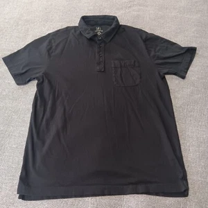 George schwarzes Poloshirt kurzarm Herren Gr. Medium (38-40) - Bild 1 von 9