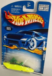 Hot Wheels 2001 Collector #222 Outsider Neon Yellow Green Black 1 WSPs 53751 - Picture 1 of 2