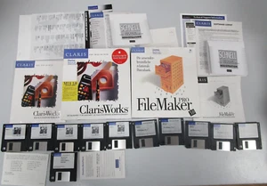 Claris Works + File Maker Pro,in OVP auf Diskette 90iger Mac. Ver. Sammler - Bild 1 von 12