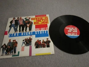 12" record single ,New kids on the block ,you got it ,the right stuff ,1989 - Picture 1 of 2