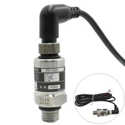 25bar G1/4 Stainless Pressure Transducer Sender Sensor IP68 For Oil Air Fuel Gas - Image 1 of 4