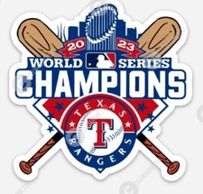 Texas Rangers World Series Champions 2023 MAGNET - MLB Baseball Texas