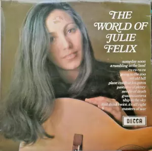 1970's JULIE FELIX The World of ..... used Vinyl LP DECCA PA6 - Picture 1 of 2
