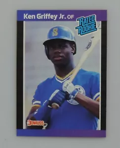 Ken Griffey Jr. 1989 Donruss Rate Rookie Karte # 33 ~ 0008 - Bild 1 von 4
