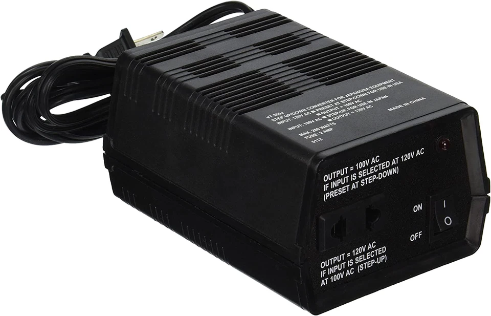 VCT VT-200J Japanese Step up / down Voltage Transformer Converts Japan 100 Volts - Image 1 of 2