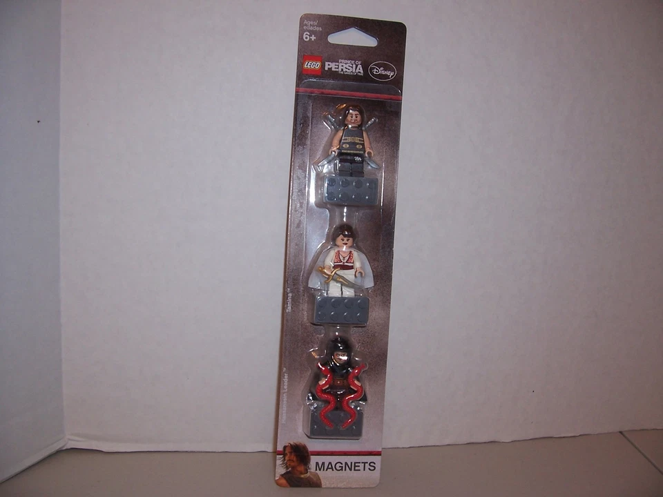 LEGO Prince of Persia Magnet Minifigures Dastan Tamina Hassanssin 852942 2010