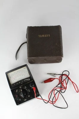 Vintage Yamaha Multimeter with Case and Probes SP-6Y Tested Working See Video - Image 1 of 4