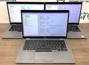 Lot 3 Dell 5410 i5-10210U 1.60GHz 8gb RAM 256gb SSD 14" FHD No OS - Picture 1 of 8