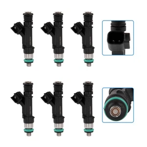 6 Fuel Injectors For Dodge Dakota 3.7L 2004-2010 Jeep Liberty 2004-2012 - Picture 1 of 8