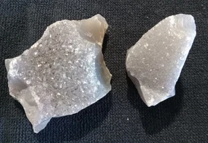 Amethyst Geode Fragments Crystal Specimens 151g Clusters Raw Rough Unpolished - Picture 1 of 3