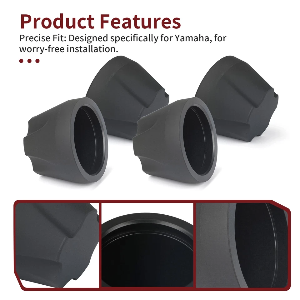 4X Wheel Hub Cap for Yamaha Bruin 250 YFM250 2005-2006 52H-2512A-00 Front & Rear - Изображение 1 из 4