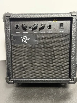 Rogue G10 电吉他 10W 组合放大器 黑色 二手 状况良好 已测试 — 第 1/4 张图片