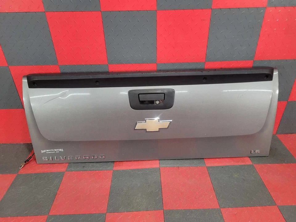 Chevrolet Silverado 2007-2013 cierre trasero puerta trasera gris-16U Foto 1 de 4