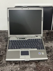 Retro Vintage Dell Latitude D610 Pentium M Laptop No Windows Used Working  - Picture 1 of 10