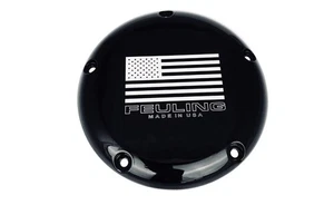 Cubierta Derby Feuling American Flag Logo Negra #9154 Harley Davidson - Imagen 1 de 1