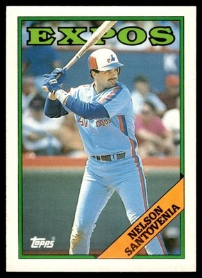 1988 Topps Traded #102T Nelson Santovenia - Montreal Expos - Image 1 of 2
