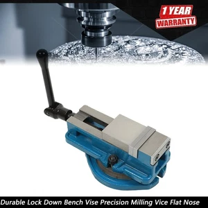 Durable Lock Down Bench Vise Precision Milling Vice Flat Nose Pliers 2 Inch New - Picture 1 of 16
