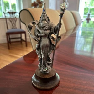 88 Perth Pewter Ray Lamb Wizard Maiden Enchantment Magic Spell Embrace Sculpture - Picture 1 of 7