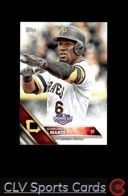 Pittsburgh Pirates Starling Marte #OD-136 Topps Baseball Near Mint or Better top - Image 1 of 2