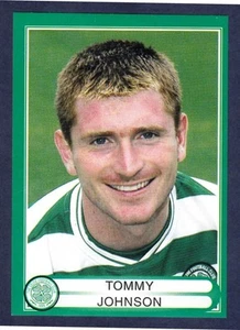 PANINI-CELTIC-THE BHOYS-1999/2000 #080-CELTIC-ASTON VILLA-DERBY-TOMMY JOHNSON - Bild 1 von 1